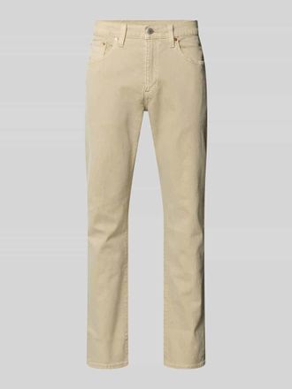 Levi's Tapered Fit Jeans aus Baumwoll-Mix Modell 502 TAPER in Beige, Gr&ouml;&szlig;e 30/30