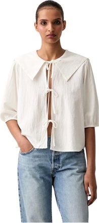 Marc O'Polo Blusa de Camisa - Blouses & Shirts - Mujer - Beige - XS
