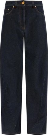 Versace Soft Wash Jeans - Dames - Loose Fit Jeans - Blauw - W26 - Katoen - Jeans