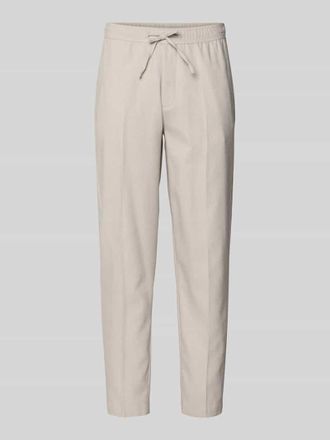 Casual Friday Casual Friday Hose mit elastischem Bund Modell PILOU in Beige, Gr&ouml;&szlig;e XXL