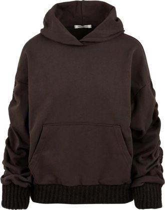 Hinnominate Hnw 911 Hoodie - Dames - Hoodies - Bruin - XS - Katoen - Hoodies & sweatvesten