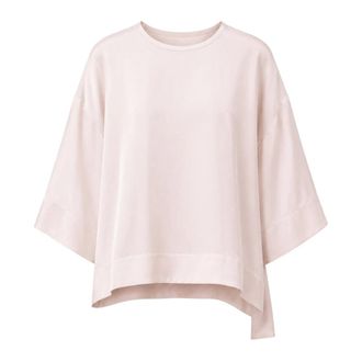 Pinko Blouses, female, Pink, Size: XS Gyade Blusa Twill
