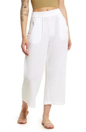 Rip Curl Premium Surf Cotton Beach Pants in White at Nordstrom, Size Xx-Small