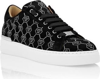 Philipp Plein Low-Top Sneakers Monogram Men in Black at Nordstrom, Size 39