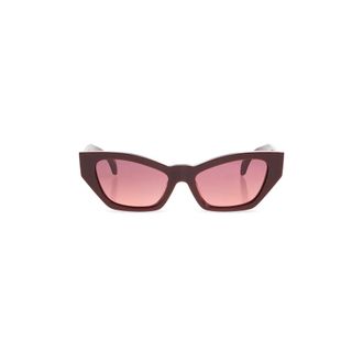 Versace Sunglasses, female, Red, Size: 53 MM Cat-eye Sunglasses