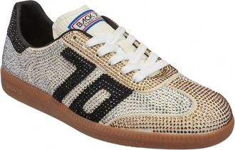 Back70 Womens Sirio 2506 Sneakers In Gold Black
