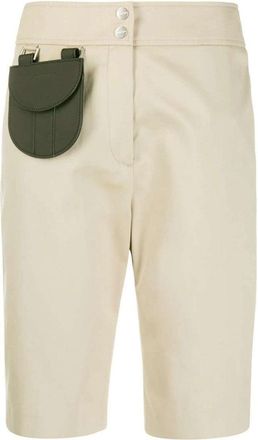 Palm Angels Contrasting Pocket Knee-Length Shorts