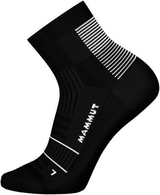 Mammut Mountain Running Targeted Cushion Quarter Laufsocken - Unisex | schwarz