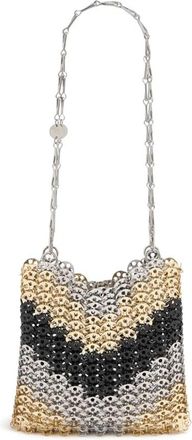 Paco Rabanne Kleur Blok Chevron Tas 1969 - Dames - Schoudertassen - Veelkleurig - ONE Size - Tassen