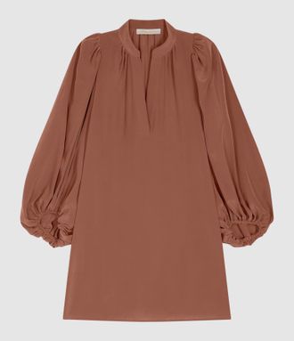 Vanessa Bruno Robe Courte Vanessa Havane