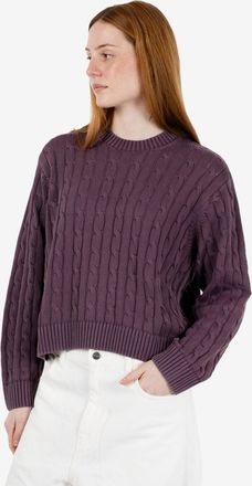 Carhartt Work in Progress W Carter Sweater cozy purple