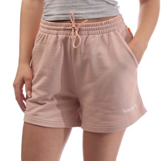 Timberland Dames/Dames Sweat Shorts met Lineair Logo (Zwart)