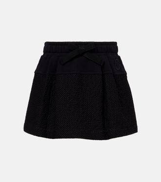 Moncler Cotton tennis skirt