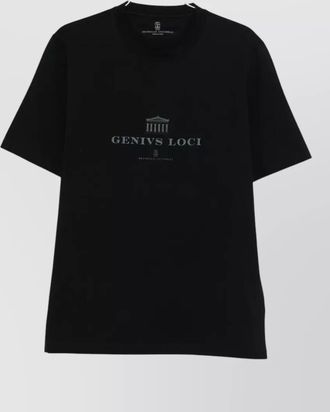 Brunello Cucinelli crew neck graphic print t-shirt