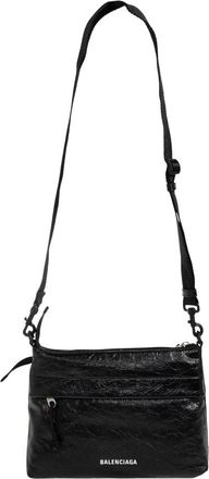Balenciaga Bolso Cruzado Explorer Double Pouch - Bags - Hombre - Negro - ONE SIZE