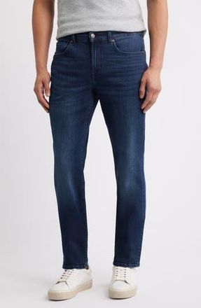 7 For All Mankind The Straight Leg Jeans in Seaquest at Nordstrom Rack, Size 34 X 33