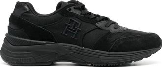 Tommy Hilfiger Modern Prep Bananatex - Heren - Sneakers - Zwart - 44 EU - Leer - Schoenen