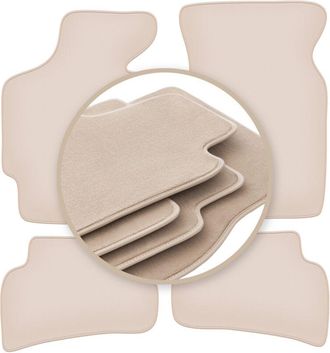 OEM Alfombrillas Beige Premium Para: Mazda Mx-6 I Coup&eacute; 1988-1992