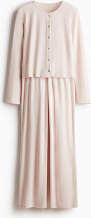 H&M Pyjama aus Pointellejersey - Pink