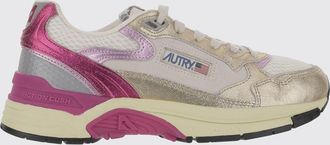 Autry Sneakers Hyperway Autry in pelle laminata e mesh