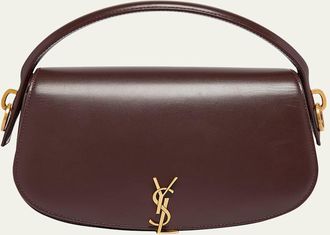 Saint Laurent YSL Flap Crossbody Bag in Leather
