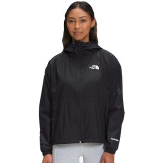 The North Face Hydrenaline Jacket Womens Black Hooded Long Sleeve FROG170