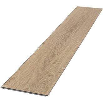 ML Design Pavimento pvc Parquet Vinile Deluxe Marrone Quercia Golden Hour a Click 28 pezzi 122x18cm 6,16m&sup2; 4,2mm Listoni Laminati a Incastro Antiscivolo