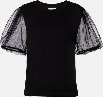 Velvet Justine cotton top