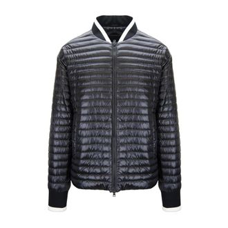 Herno Heren rits donsjas - Heren - Gewatteerde jassen - Zwart - L - Polyester - Jassen