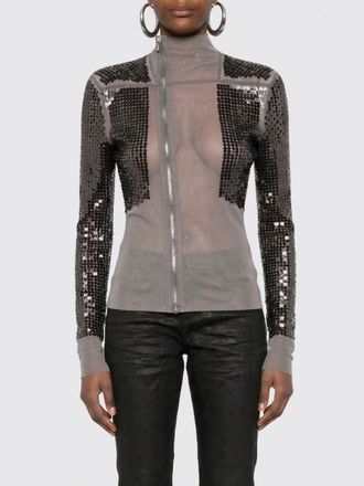 Rick Owens Giacca Gary Rick Owens in tessuto stretch con paillettes