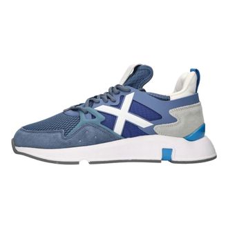Munich Heren, Schoenen, Blauw, Maat: 39 EU Leer