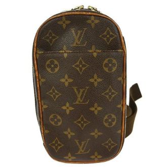 Louis Vuitton Vintage, unisex, Bruin, ONE Size, Pre-owned Vintage Cross Body Tas