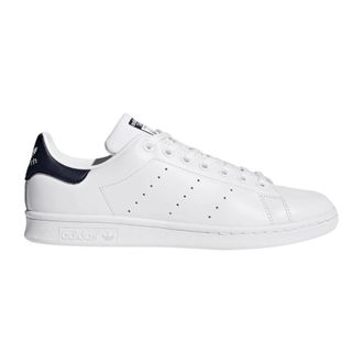 adidas Sneakers, male, White, 7 1/2 UK, Trainers in Pelle