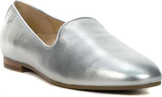 Vionic Willa II H7712LA022 Loafer Silver Leather Slip On Flats HAWK117