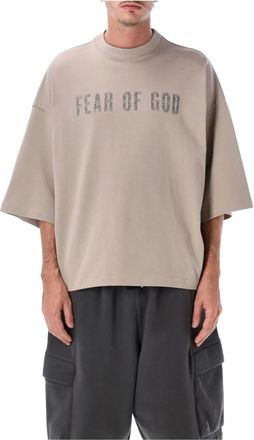 Fear of God Hombre, Camisetas, Gris, Talla: 2XL