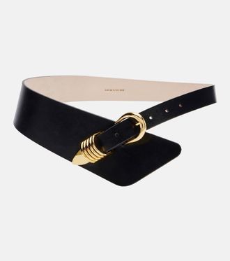 D&eacute;hanche D&eacute;hanche Alcott asymmetric leather belt