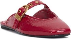 Vince Camuto Vaydie Flat Mule in Flame at Nordstrom Rack, Size 6.5