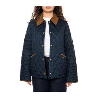 Barbour Dames, Jassen, Blauw, Maat: XS Leer