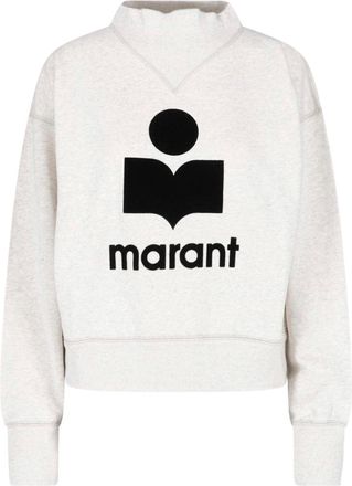 Isabel Marant Cropped Sweater with V-Stitch Detail