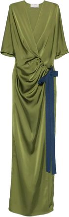 V:PM ATELIER Abito drappeggiato - Verde