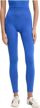 PANGAIA Pangaia, Dames, Broeken, Blauw, Maat: XL
