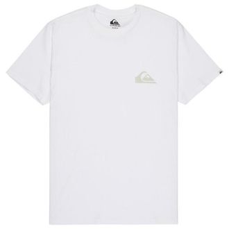 Quiksilver EV Mini Logo S/S T-Shirt f&uuml;r Herren | wei&szlig;