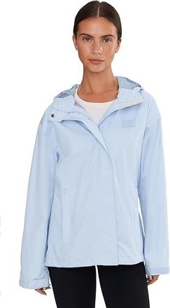 Helly Hansen Rain Jacket Womens Coat Pinnacle Blue : MD, Polyester