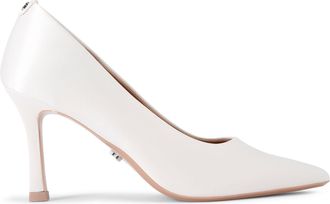 Carvela Womens Satin Corletta Court Heels - White - Size UK 5