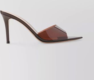 Gianvito Rossi plexiglass mules