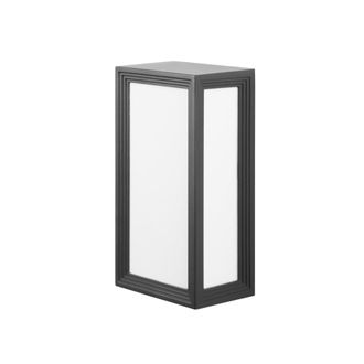 Forlight Aplique exterior aluminio gris 28x14x12 cm
