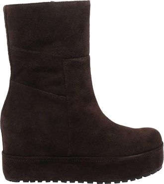 Paloma Barcel&oacute; Brown Suede Booties