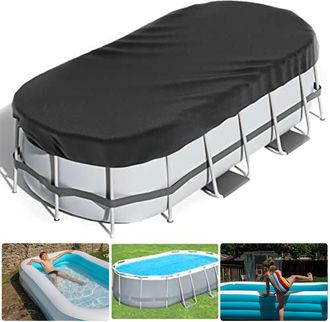 OEM Copertura Per Piscina Ovale Da 3,665,530 Cm (1218 Piedi) Copertura Per Piscina Gonfiabile Copertura Per Piscina Antipolvere Antipolvere Per Esterni Co