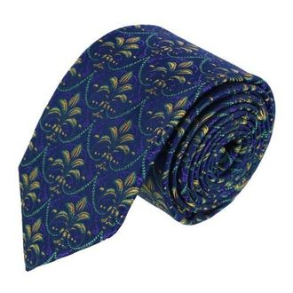 Trafalgar Store The French Quarter Fleur dis Lis Silk Novelty Necktie in Purple at Nordstrom