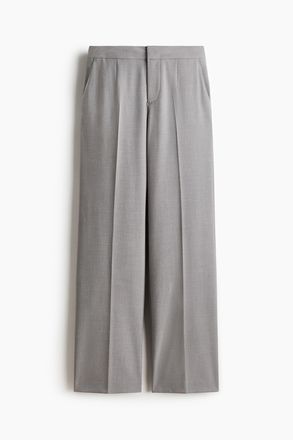 H&M Elegante Hose - Grau